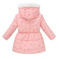 thumbnail image 5 of Ccpelsie Winter Girls and Toddlers' Lightweight Full Zip Packable Hooded Puffer Jacket for Little Kid Big Kid(Light Pink,9-10 Years), 5 of 9