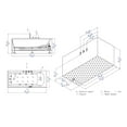 thumbnail image 2 of EAGO AM154ETL-L6 6 ft Acrylic White Rectangular Whirlpool Bathtub w Fixtures, 2 of 12