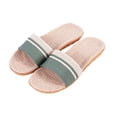 thumbnail image 3 of unbranded Pantuflas De Lino Beige Para Uso Interior Con Suela Antideslizante Y Sencillo Para Mujer, 3 of 7