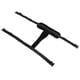 thumbnail image 3 of Cinturón de seguridad para silla de ruedas, cinturón de seguridad protector ajustable Cinturón fijo para ancianos con sujeción Correa de arnés y cinturón de hombro para cuidados(negro) Ecomeon  no, 3 of 6