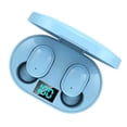 thumbnail image 3 of Matsuzay Bluetooth-compatibilidad 5,0 auriculares inalámbricos impermeables en la oreja portátil bolsillo deportes manos libres llamada auricular con Cables de audio/vídeo Azul, 3 of 8