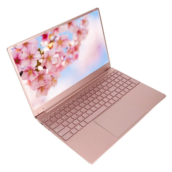 Business Laptop, 15.6 Inch Laptop Computer Camera Speaker for Study 16+256G US Plug