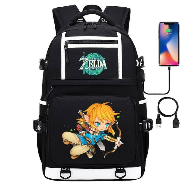 Mochila con estampado Zelda Link para adolescentes y estudiantes mochila escolar mochila para hombres y mujeres Walmart en linea
