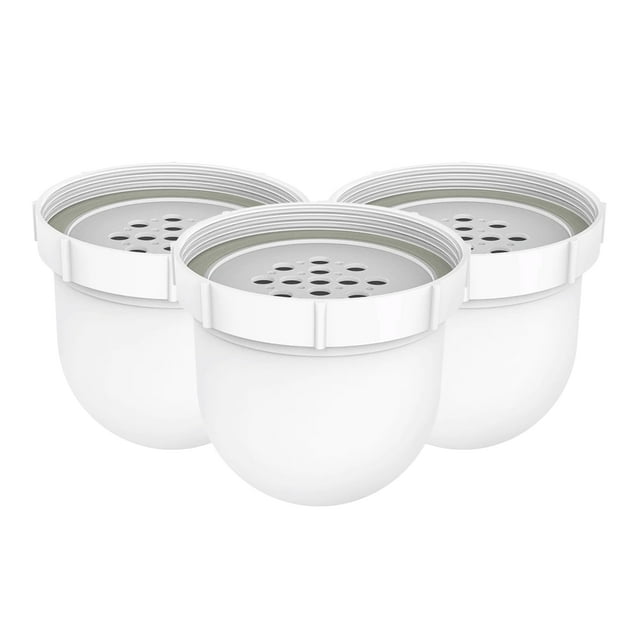 Paquete de 3 filtros de repuesto para jarras de agua con filtro transparente