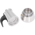 thumbnail image 4 of Stovetop Espresso Maker, 2 Cups Portable Stainless Steel Moka Pot, Italian Coffee Maker for Gas, Stovetop, 4 of 5