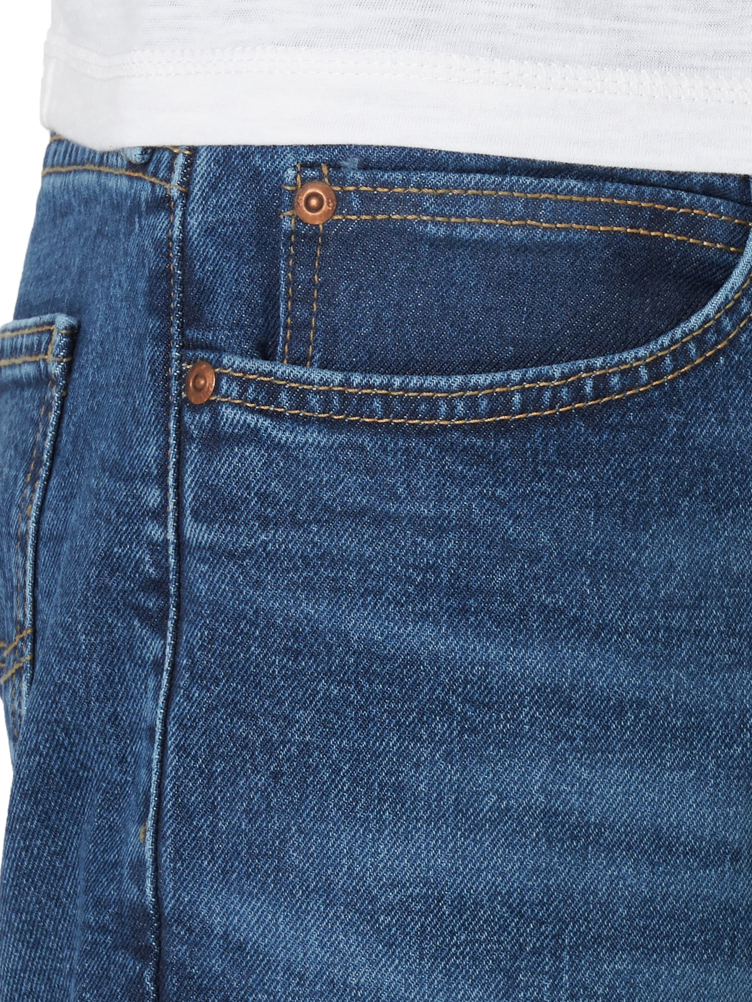 Lee Men's Legendary Denim Five Pocket Slim Straight Jeans