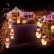 thumbnail image 3 of Luces de Navidad para exteriores, luces de camino de paisaje en forma de Papá Noel, decoración de luces navideñas para patio, porche, 1 Uds., 3 of 5