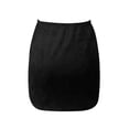 thumbnail image 5 of IROINNID Elastic Waist Short Skirts For Women Fashion High Waist Body-cons Skirts Party Wet Look Pencil Solid Color Skirt, 5 of 7