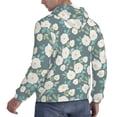 thumbnail image 6 of Sikiie Flower Men's Hoodie, Essentials Hoodie, Sweatshirt, Pullover Hooded Sweatshirt for Men-Small, 6 of 7