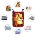 thumbnail image 6 of Large Laundry Hamper, The Lion King Collapsible Laundry Basket With Handles, Tall Storage Basket For Blanket, Toys, Dirty Clothes In Living Room, Bedroom, Bathroom, Nursery, 6 of 7