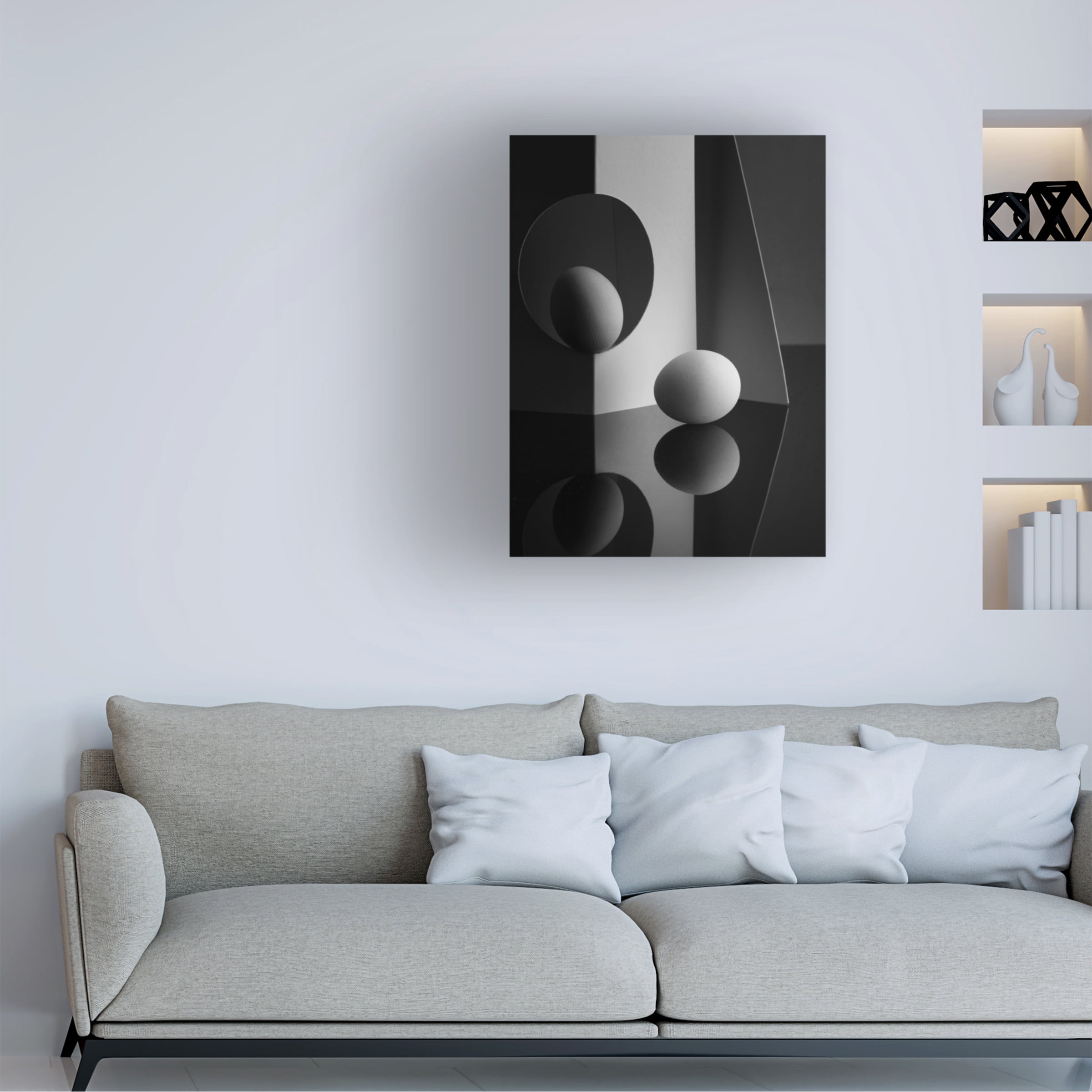 Vladimir Pavlovskyy 'Equilibrium' Canvas Art