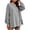 Gray, variant on Hurxie Women's Casual Oversized Fleece Pullover Sweatshirts Hoodies Crew Neck Fall Winter Outfits Gray,XL