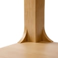 thumbnail image 4 of Plank+Beam Rectangular Side Table with Shelf, Slim Side Table for Living Room, Blonde, 4 of 8