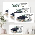 thumbnail image 4 of Designart ' Ancient Birds Of Australia ' Traditional Canvas Wall Art Print, 4 of 4