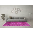 thumbnail image 3 of Ahgly Company Indoor Round Persian Pink Traditional Area Rugs, 7' Round, 3 of 4