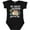 AB-Black, variant on My Great Grandpa Loves Me with Sloth and Hearts Boys or Girls Baby Bodysuit