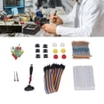 thumbnail image 4 of Kit de Composants Électroniques, Kit de Démarrage de Composants Électroniques à Résistance, Grand Compatibilité pour Bricolage, 4 of 8
