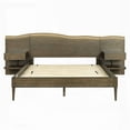 thumbnail image 6 of Queen-Size Bed Frame Boasting Live-Edge Headboard & Nightstands, 6 of 10