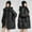 Black coat for women, variant on jtjvou Women Casual Hooded Jacket with Pockets Button Zipper Drawstring Long Sleeve Comfortable Lightweight Outwear for Home Daily Wear Fashionable Outerwear Green L