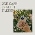 thumbnail image 6 of Walli Cases for iPhone 15 Case Aesthetic Wallet Phone Case Card Holder, Securely Holds up to 2 Cards - Cute, Trendy Phone Cover for Women, fits iPhone 15, with Kickstand & Finger Strap, 6 of 7