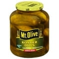 thumbnail image 2 of Mt. Olive Whole Kosher Dill Pickles, 46 fl oz Jar pack of 1, 2 of 5