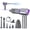Purple, variant on Car Vacuum Portable Cordless 20000PA High Power 4-in-1 Compressed Air Duster & Air Blower & Pump Hand Held Vacuum with Brushless Motor for Car, Home, Office,Camping Ideal Gifts for Men & Women