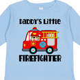 thumbnail image 4 of Inktastic Daddys Little Firefighter Boys or Girls Long Sleeve Toddler T-Shirt, 4 of 5