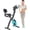 Green, variant on Folding Exercise Bike Upright Recumbent X Bike 16 Level Adjustable Resistance Foldable Stationary Bike with LCD Display Arm Bands for Home Gym Workout Multiple colors available
