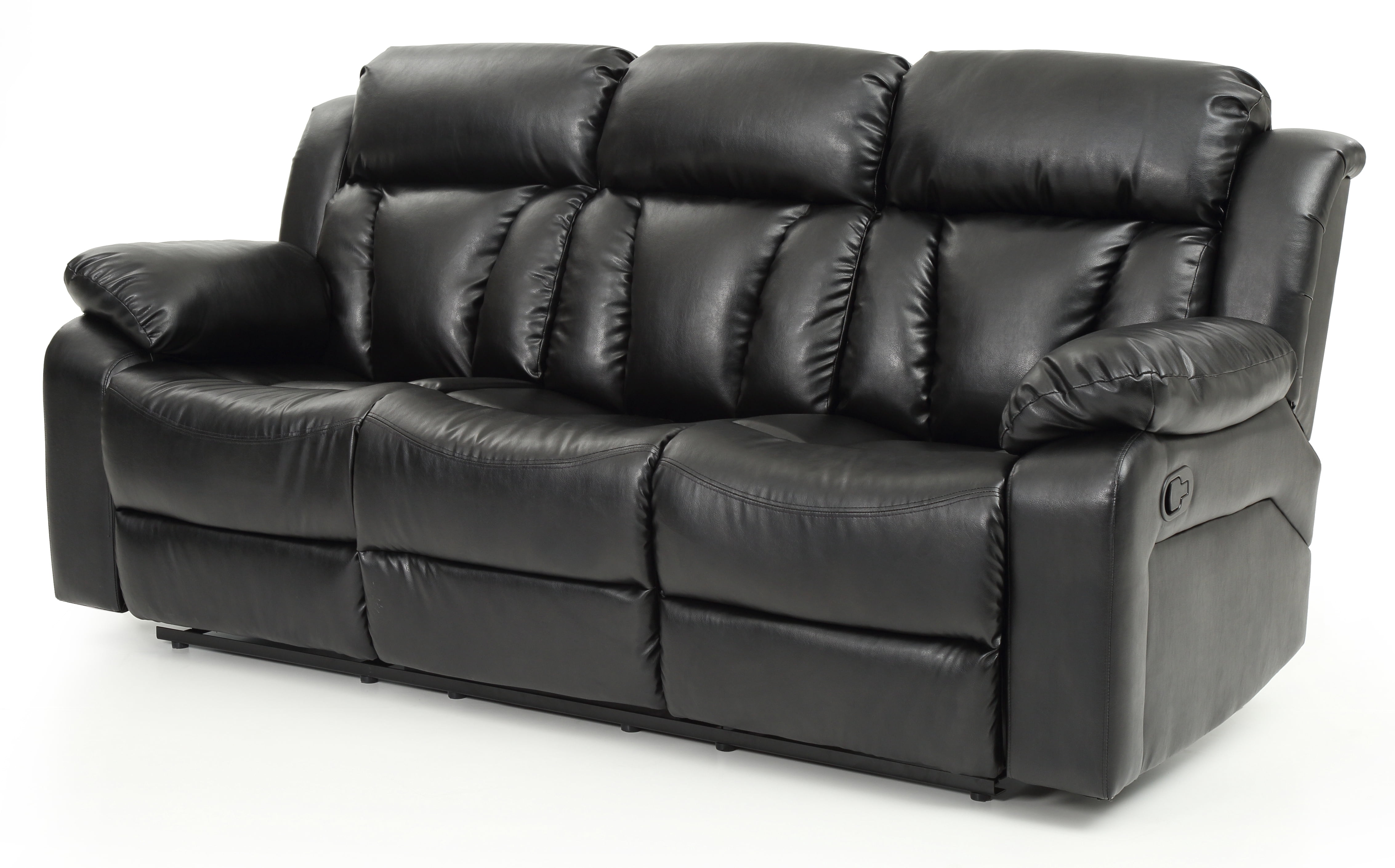 Glory Furniture Daria G683-RS Reclining Sofa , BLACK