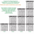 thumbnail image 4 of Bingo Cards Carewon 250 Large 11.4 x 11.4cm White Paper, 4 of 7