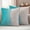 Teal Blue, variant on Blue Beige Ombre Coastal Outdoor Waterproof Throw Pillow Covers 24x24 Set of 2, Summer Beach Seaside Vacation Decorative Pillowcases Cushion Pillowcase for Couch Sofa Patio Outside Pillow Protector