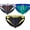 3Pack:DarkGrey&Green&Black, variant on TANBOM Men's Sexy Polyamide Triangle Swim Trunks Bulge Enhancing Adjustable Drawstring Blue M