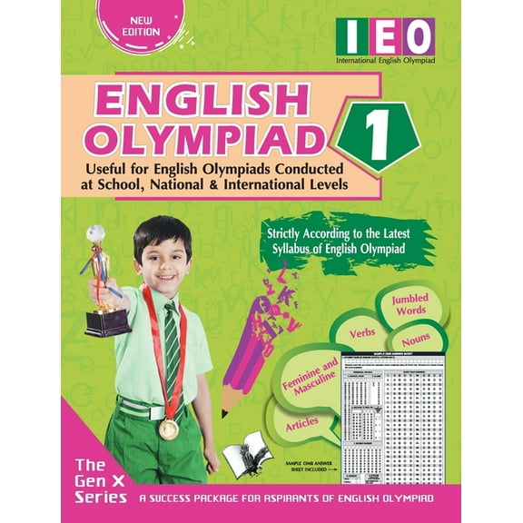 International English Olympiad - Class 1 (With OMR Sheets), (Paperback)