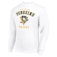 thumbnail image 2 of Men's Starter  White Pittsburgh Penguins Team Logo Fleece Pullover Sweatshirt, 2 of 3