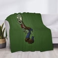 Plants Vs Zombies Throw Blankets 80"X60" thicken Cozy Soft Warm Flannel