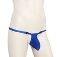 thumbnail image 5 of Tanga de hombre de malla sedosa transpirable, sexy, suave, con hebilla libre, ropa interior para hombre, pantalones T, 5 of 5