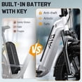 thumbnail image 4 of Electric Bike for Adults (Age 18+), 20"x4.0 Fat Tire E-Mountain Bike, 749W Motor, 48V 15Ah Battery, 27.9 MPH, 60 Miles Range, UL2849, 4 of 6