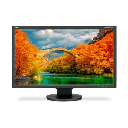 NEC MultiSync EA274WMI-BK 27 inch Widescreen 2560 x 1440 1,000:1 6ms VGA/DVI/HDMI/DisplayPort LED LCD Monitor, w/ Speakers (Black)
