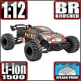 thumbnail image 1 of Redcat Racing KT12-ORANGE 1 - 12th Monster Truck, Orange, 1 of 1