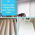 Vertical Blind Repair(50 Pcs) Vertical Blind Clear Tabs / Vertical Self