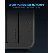 TERRAMASTER F4-425 4-Bay NAS Storage – Intel x86 Quad-Core CPU, 4GB RAM, 2.5GbE LAN, Network Attached Storage Multimedia Server for Home Users (Diskless)
