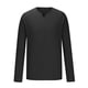 thumbnail image 5 of Blusa de manga larga con capucha para hombre, camisas casuales de moda, jersey de cuello alto, blusa de manga larga para hombre, 5 of 6
