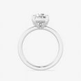 thumbnail image 2 of Zoya Jewel Pear Cut 1.5 Ct Lab Created Diamond Ring - 14K White Gold Plated Wedding Anniversary Jewelry - Clearance Engagement Gift Ring - Women’s Special Diamond Jewelry, 2 of 2