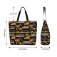 thumbnail image 5 of Disketp Yellow Excavator Bolsa Tote Estampada para Mujer, Bolso de Hombro y de Mano para Compras y Viajes, 5 of 8