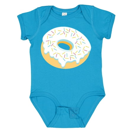 

Inktastic White Donut with Sprinkles Gift Baby Boy or Baby Girl Bodysuit