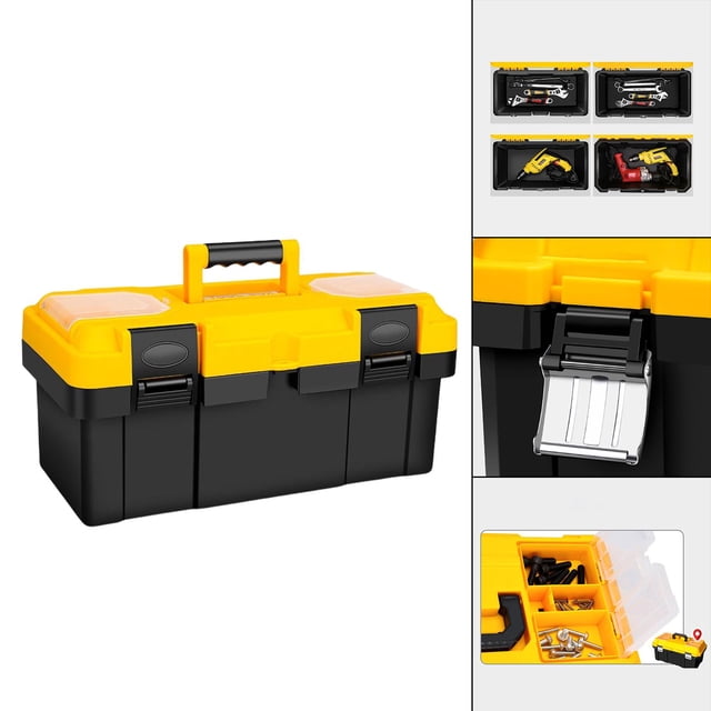 Caja de herramientas de 1 pieza , de servicio extraíbles multifunción, caja de almacenamiento de reparación de s portátil con Familiar Macarena Caja de herramientas portátil