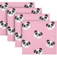 thumbnail image 5 of GZHJMY Kawaii Panda Napkins Table Decorations Napkin Set for Gift Giving, Dining, Parties 20 x 20in, 5 of 7
