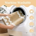 thumbnail image 7 of Findosom 4-Piece Bathroom Rugs Set,Non Slip Absorbent Bath Mat,Machine Washable Microfiber Quick Dry Bath Rug for Bathroom Bedroom Kitchen Shower Tub,Beige, 7 of 7