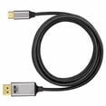 thumbnail image 3 of PatungKu Plugs and Play USB C to DisplayPort Cable Bidirectional Transmission Supports 8K60Hz Video Aluminum Construction, 3 of 13