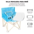 thumbnail image 2 of Periquera Para Bebe Portatil Plegable Silla Comer Ajustable, 2 of 7
